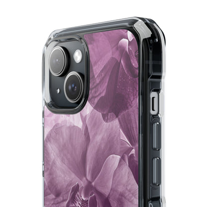 Radiant Orchid  - Clear Impact Case for iPhone