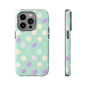 Pastel Dot Delight - Protective Phone Case