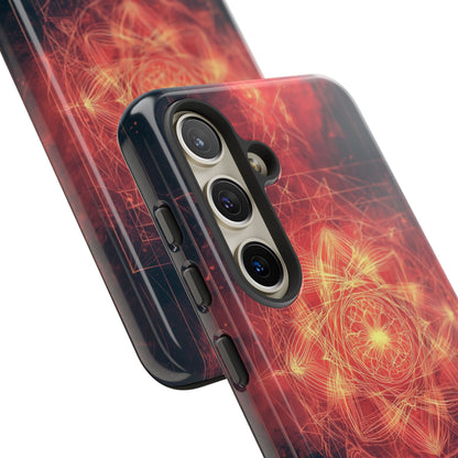 Radiant Mandala Samsung S24 Case - Tough