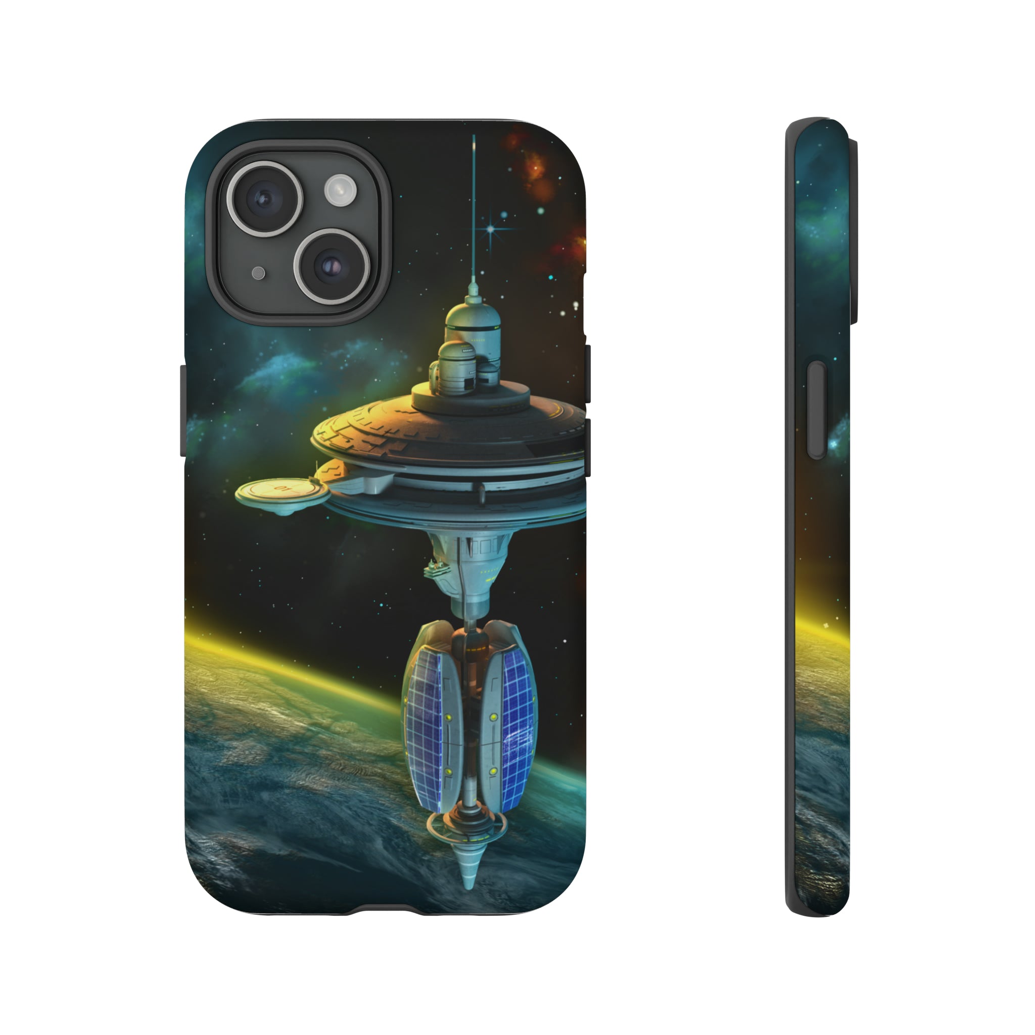 Station in Gorgeous Space - Protective Phone Case