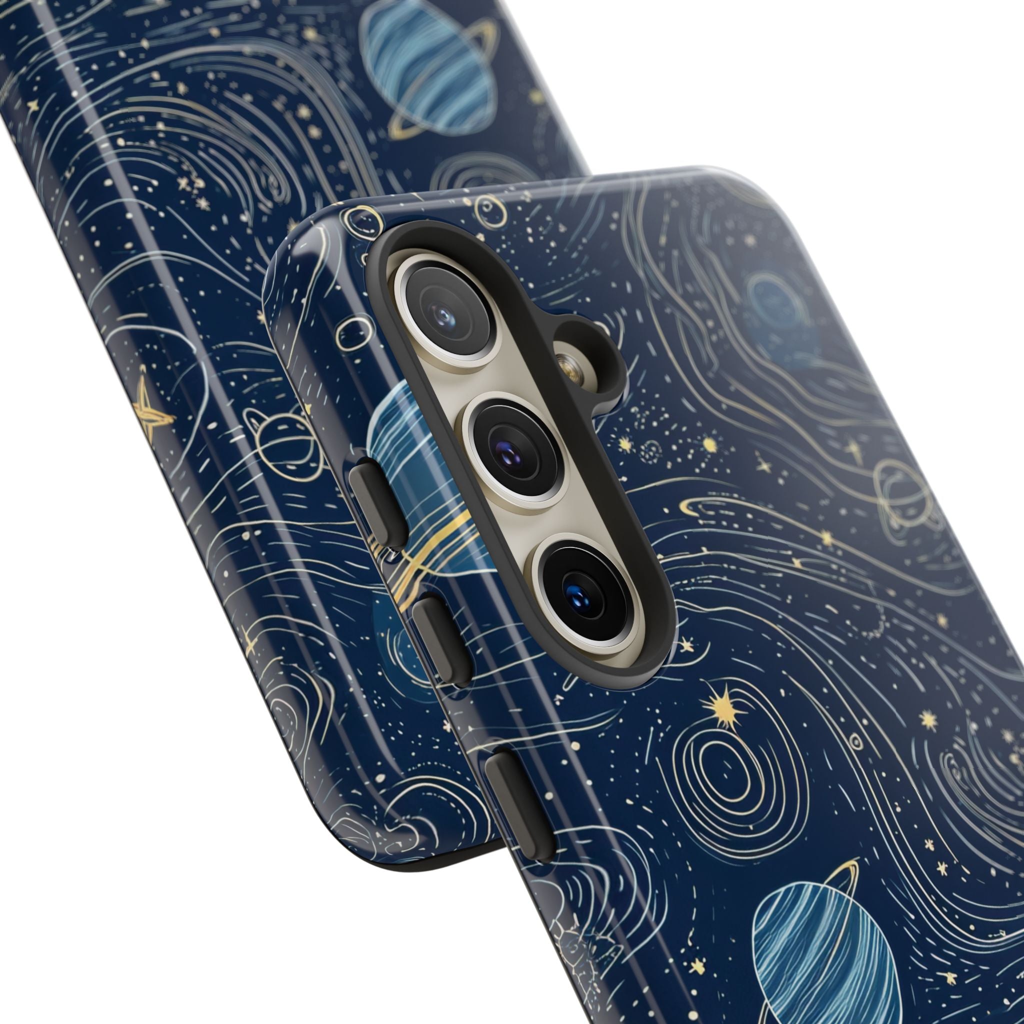 Celestial Whimsy: Hand-Drawn Universe - For Samsung S24