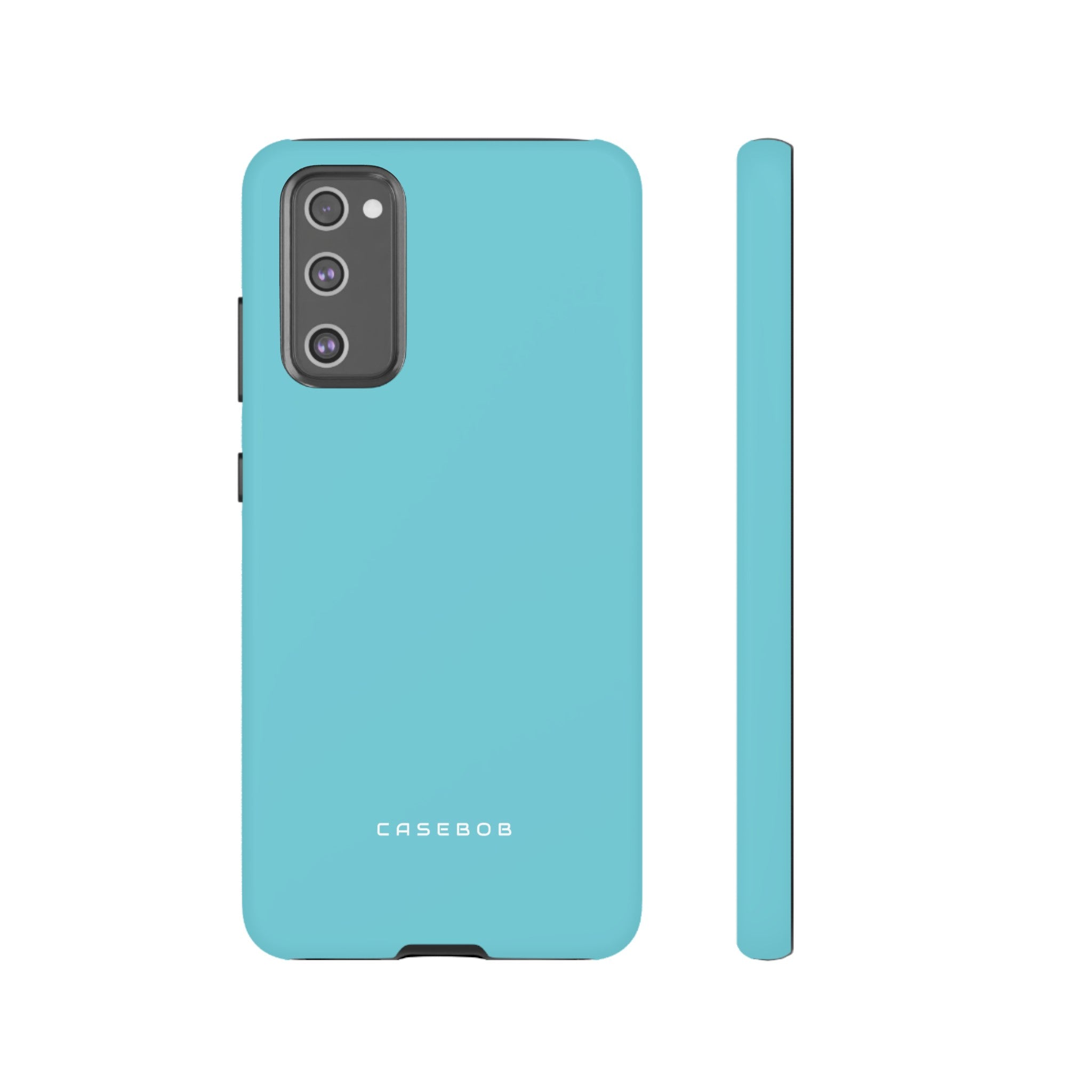 Cyan Blue - Protective Phone Case - Protective Phone Case