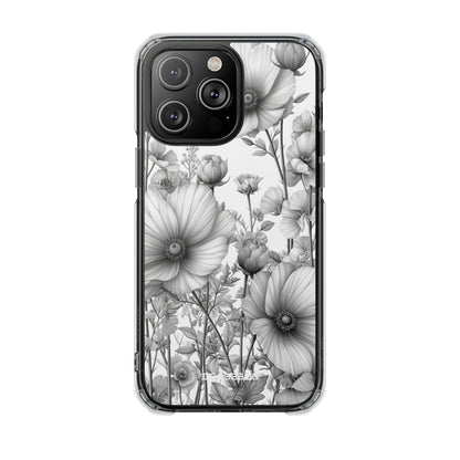 Monochrome Flora - Phone Case for iPhone