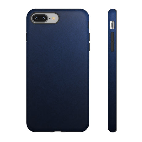 Gradient Black & Blue iPhone Case (Protective) iPhone 8 Plus Matte Phone Case