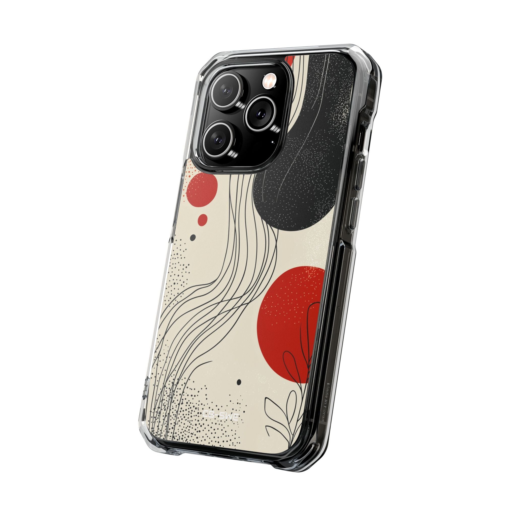 Waves Embrace Flora iPhone Case - Impact