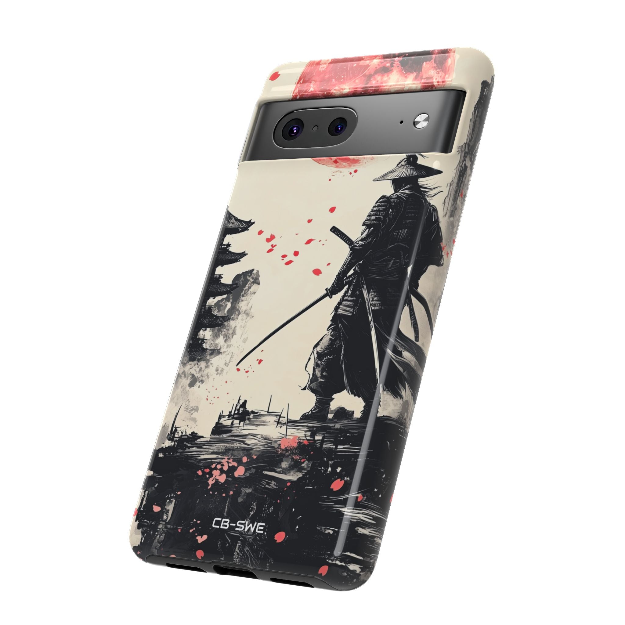 Samurai Gazes Moonward - Google Pixel Case