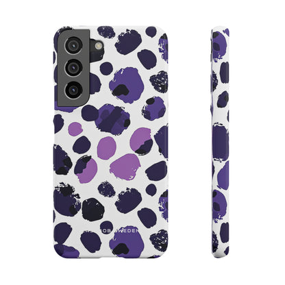 Purple Inkblots Samsung S22 - Slim Phone Case