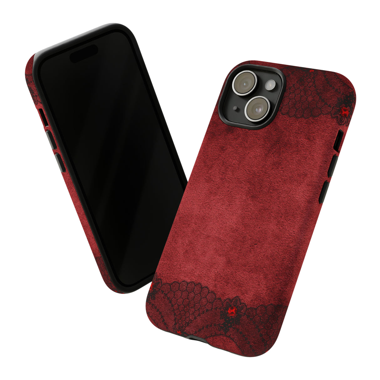 Flutterse Gothic Flower - Protective Phone Case