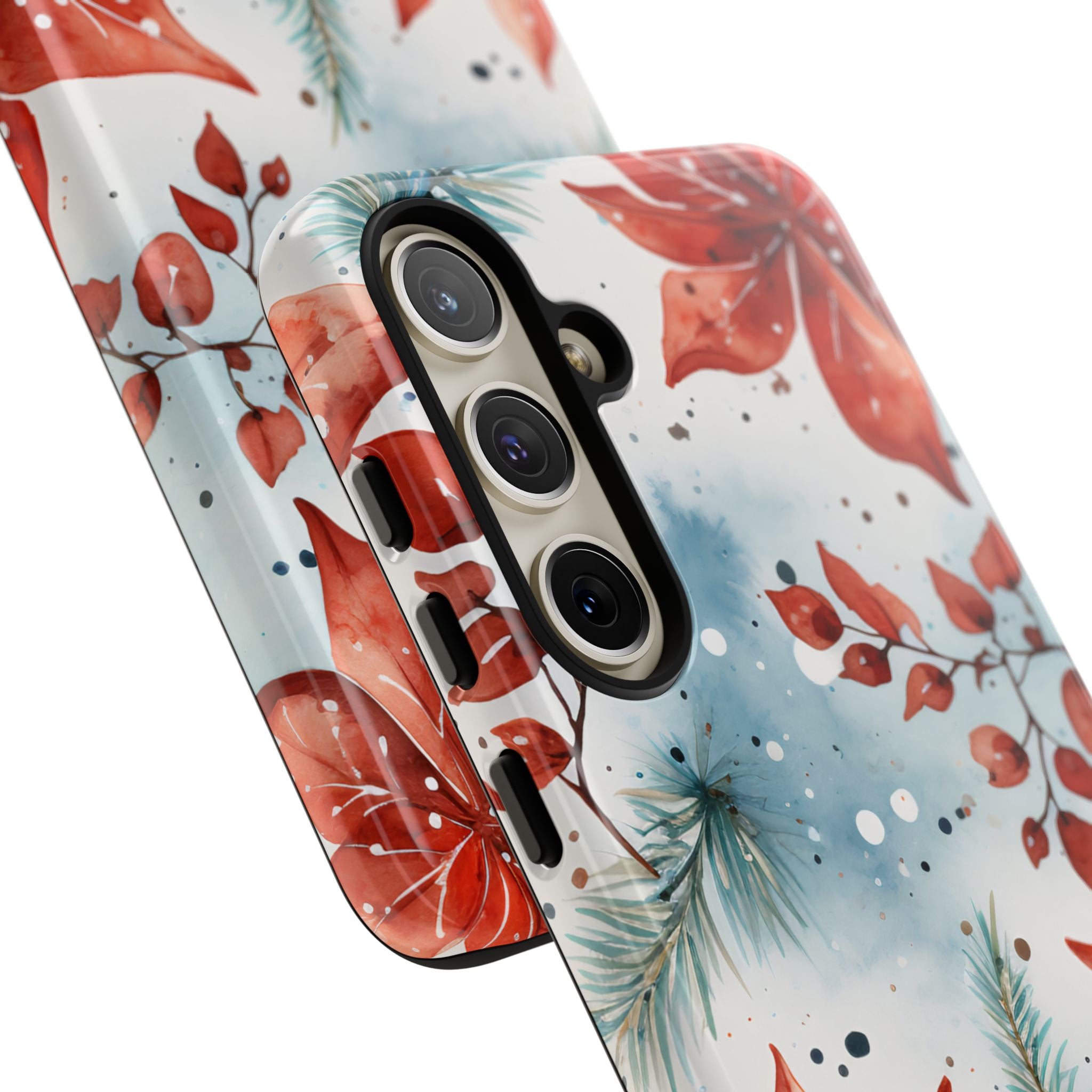 Poinsettias Bloom Bright - Samsung Case