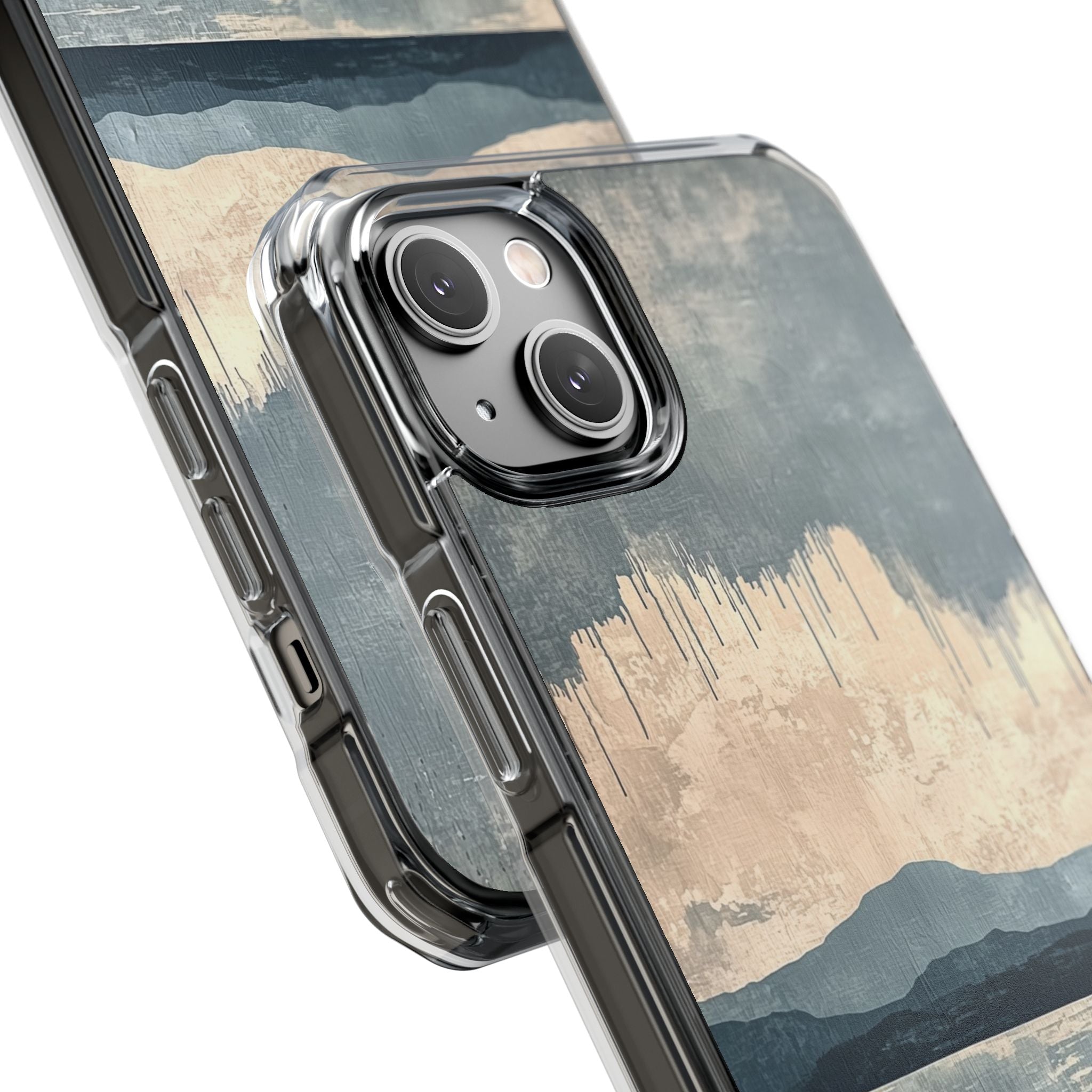 Water Mirrors Mountains iPhone Case - Impact