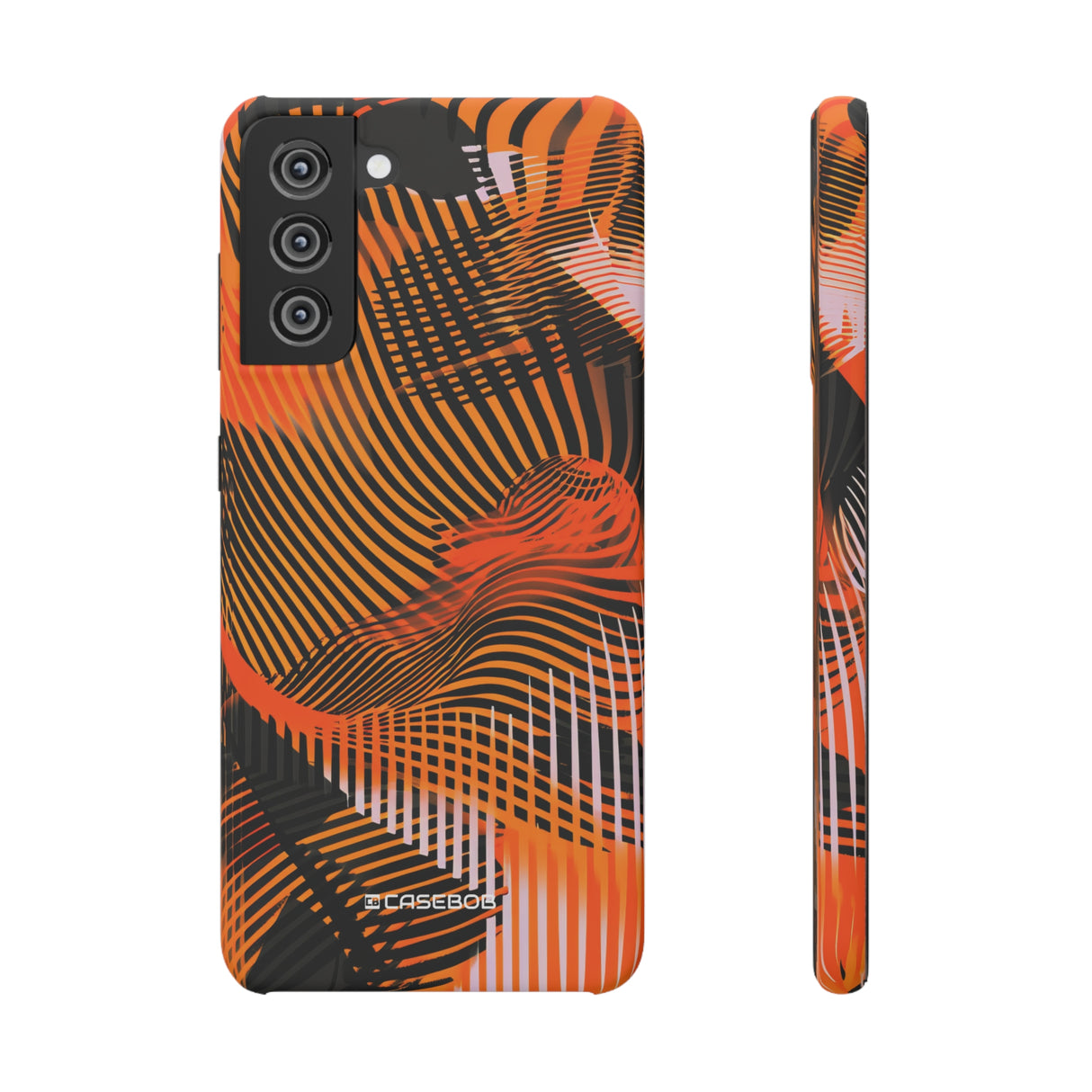 Pantone Tangerine Design | Handyhülle für Samsung (Slim Case)