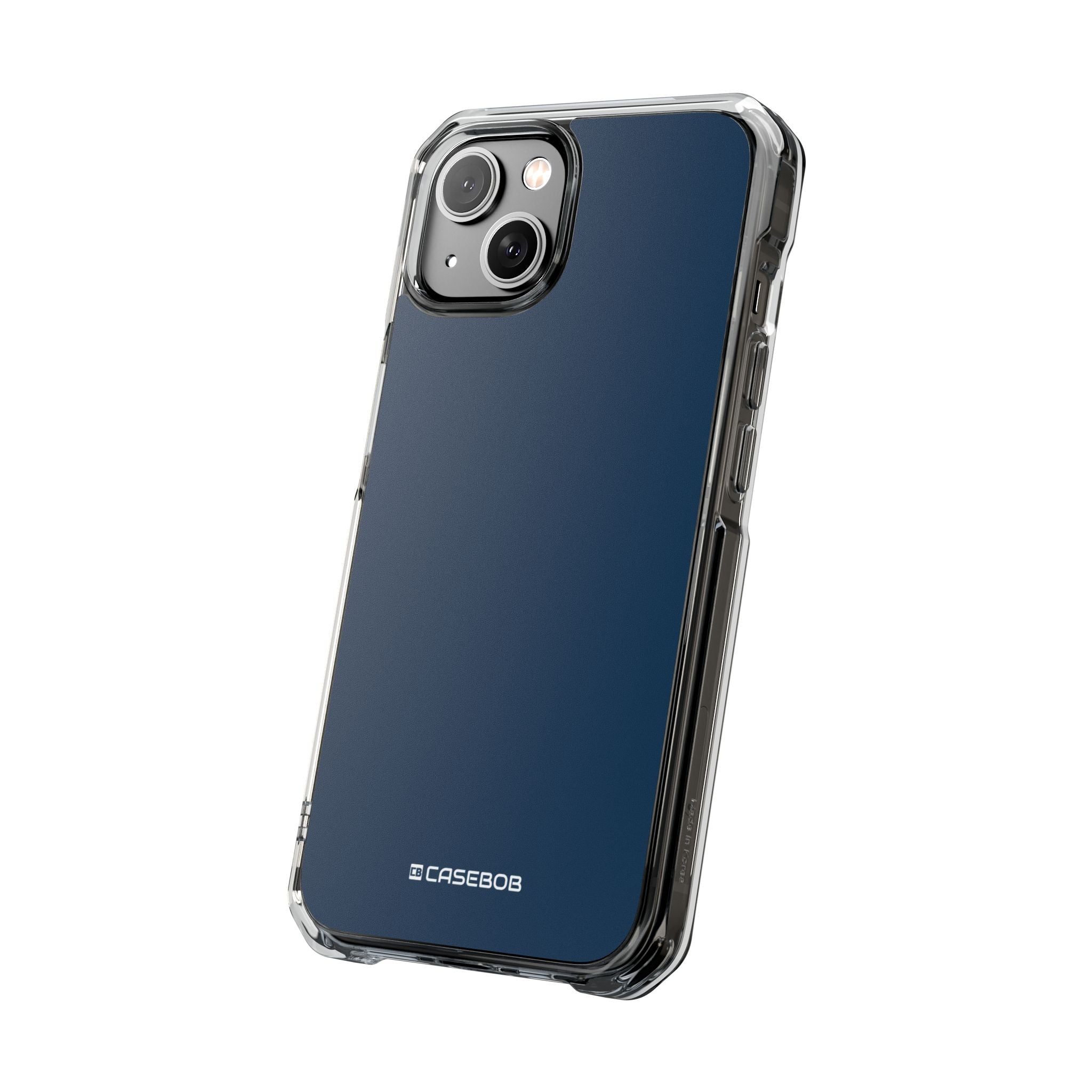 Prussian Blue - Clear Impact Case for iPhone