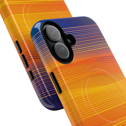 Gradient Sunset Flow iPhone 16  Tough+ Phone Case