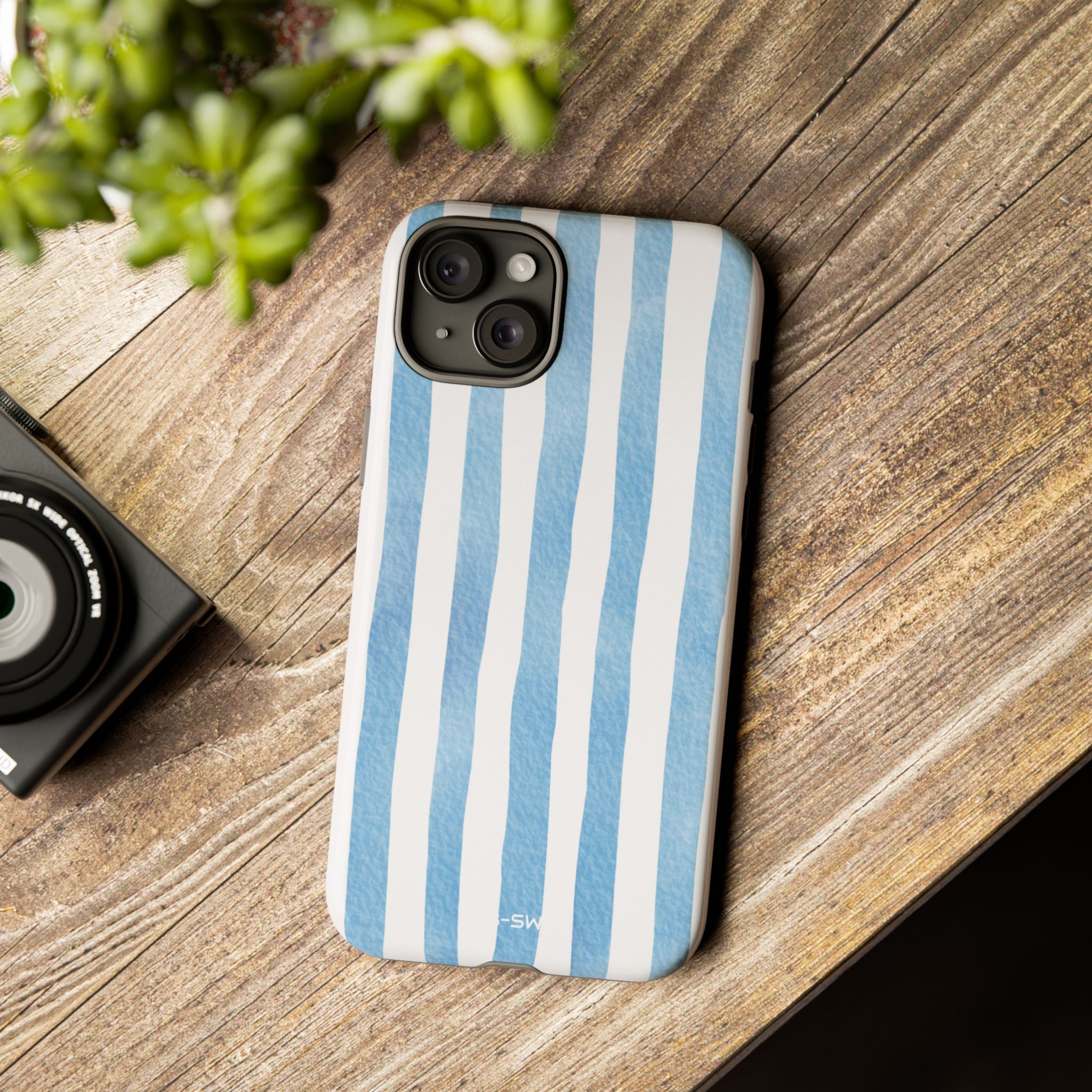 Soft Blue Watercolors - iPhone Case