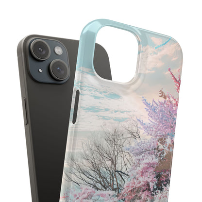 Spring Dreamscape - Slim iPhone 15 Phone Case