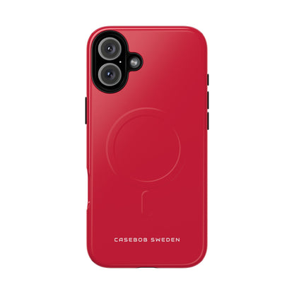 Crimson iPhone 16  Tough+ Phone Case