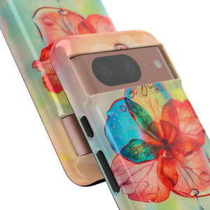 Dreamy Liquid Bloom | Protective Phone Case for Google Pixel