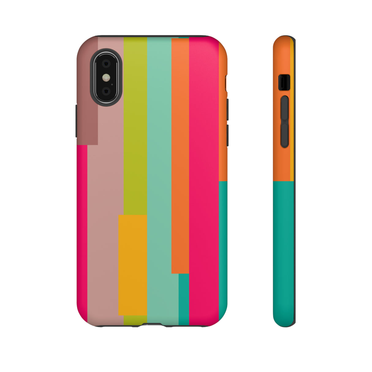 Geometrical Colorful - Protective Phone Case