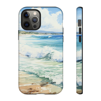 Serene Coastal Watercolors - iPhone Case