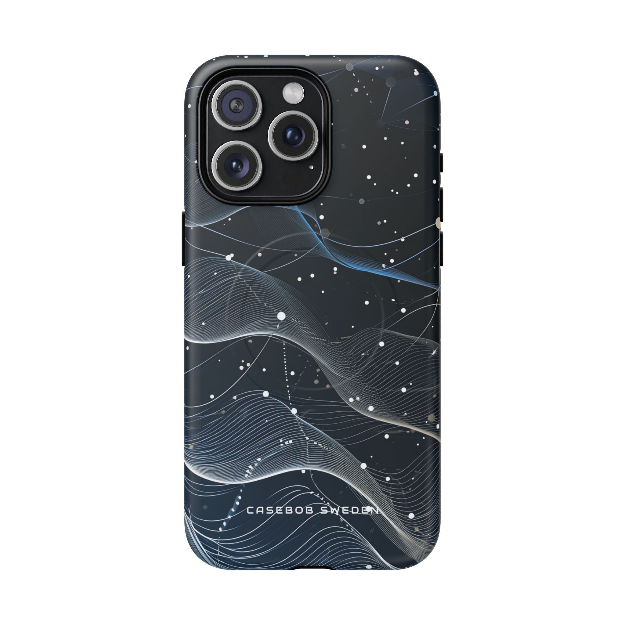 Gradient Neural Waves iPhone 15 | Tough+ Phone Case