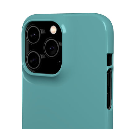 Cadet Blue iPhone 14 - Slim Phone Case