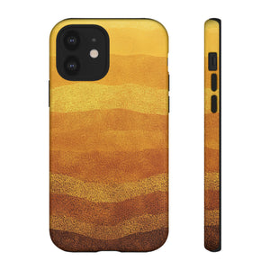 Sunset Gleam: Radiant Gradient - Protective Phone Case