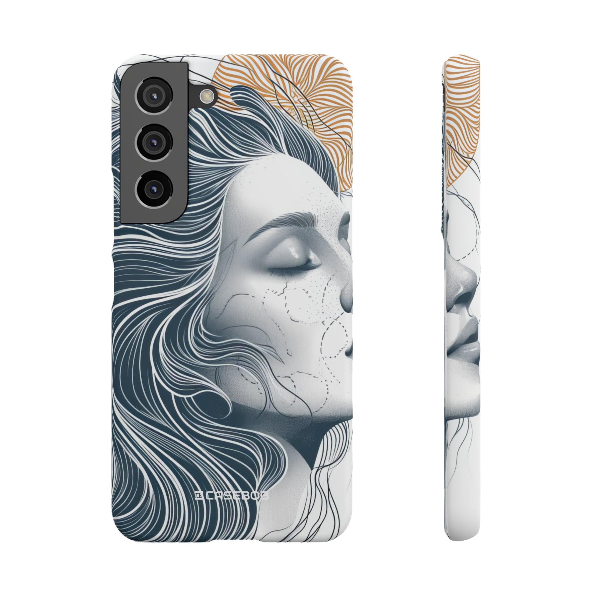 Serene Abstraction | Slim Phone Case for Samsung