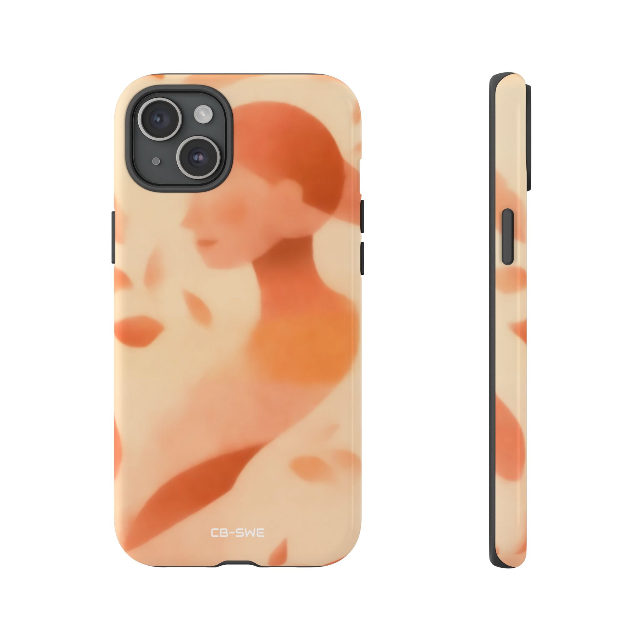 Leaf Embraces Woman - iPhone Case
