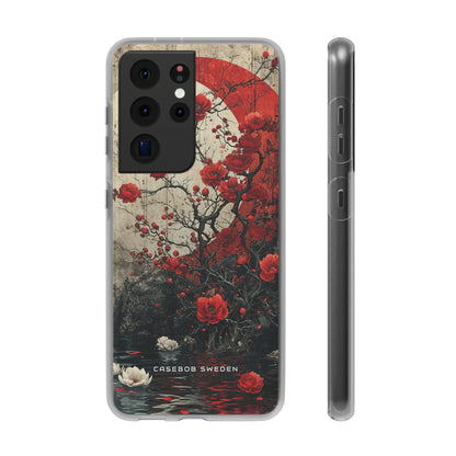 Zen Blossoms in Moonlight Samsung S21 - Flexi Phone Case