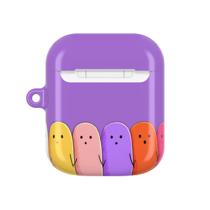 Colorful Ghosts Line - AirPods Case