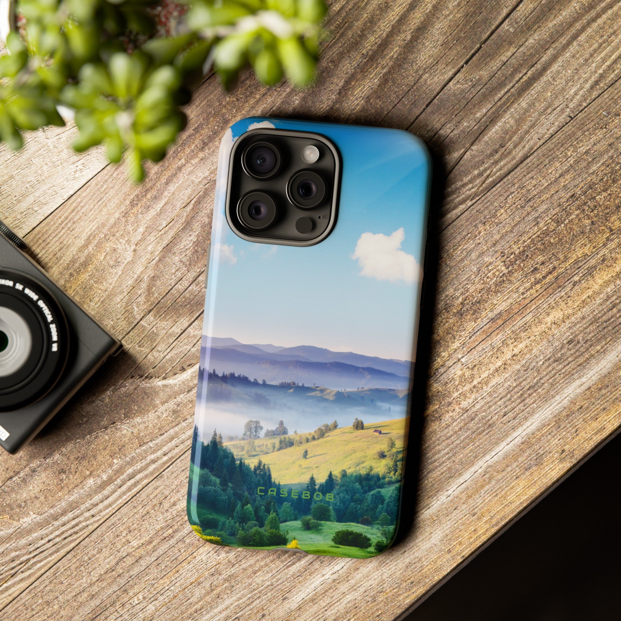 Mountain Sunny Day - Protective Phone Case