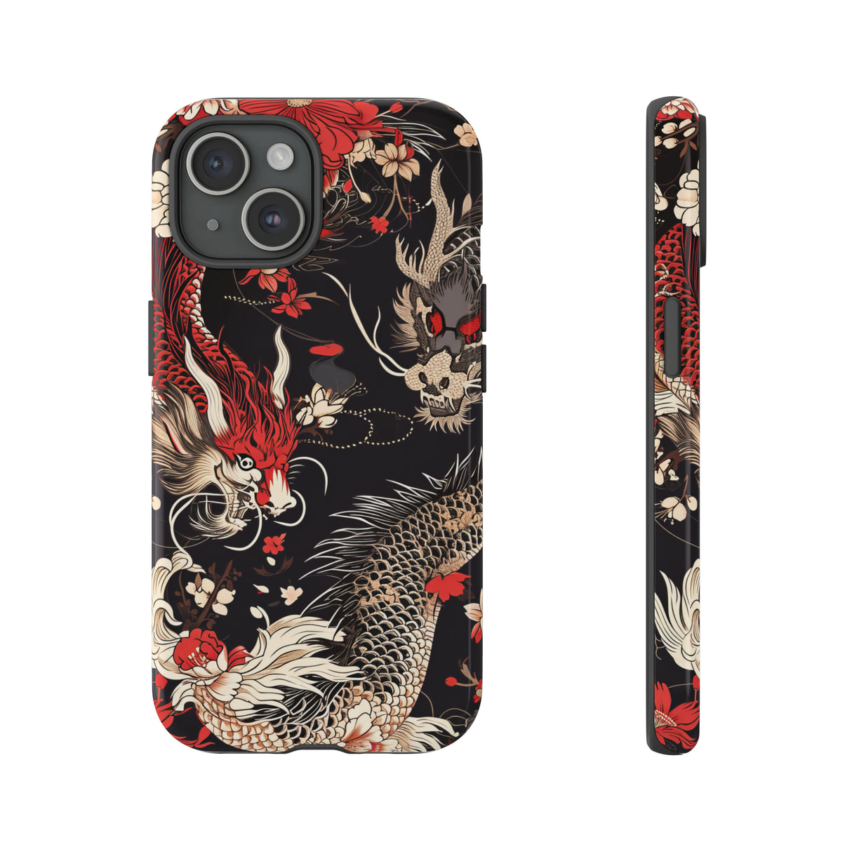 Oni Demons & Sacred Symbols - Protective Phone Case