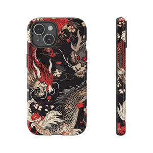 Oni Demons & Sacred Symbols - Protective Phone Case