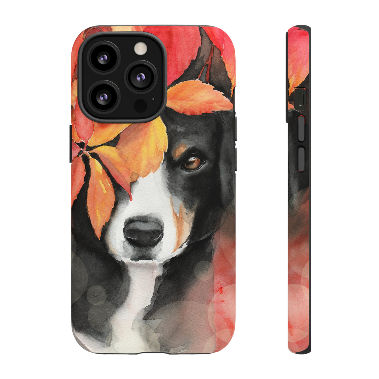 Watercolor Dog - Protective Phone Case