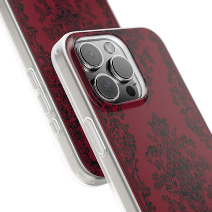 Gothic Crimson Elegance iPhone 16 - Flexi Phone Case