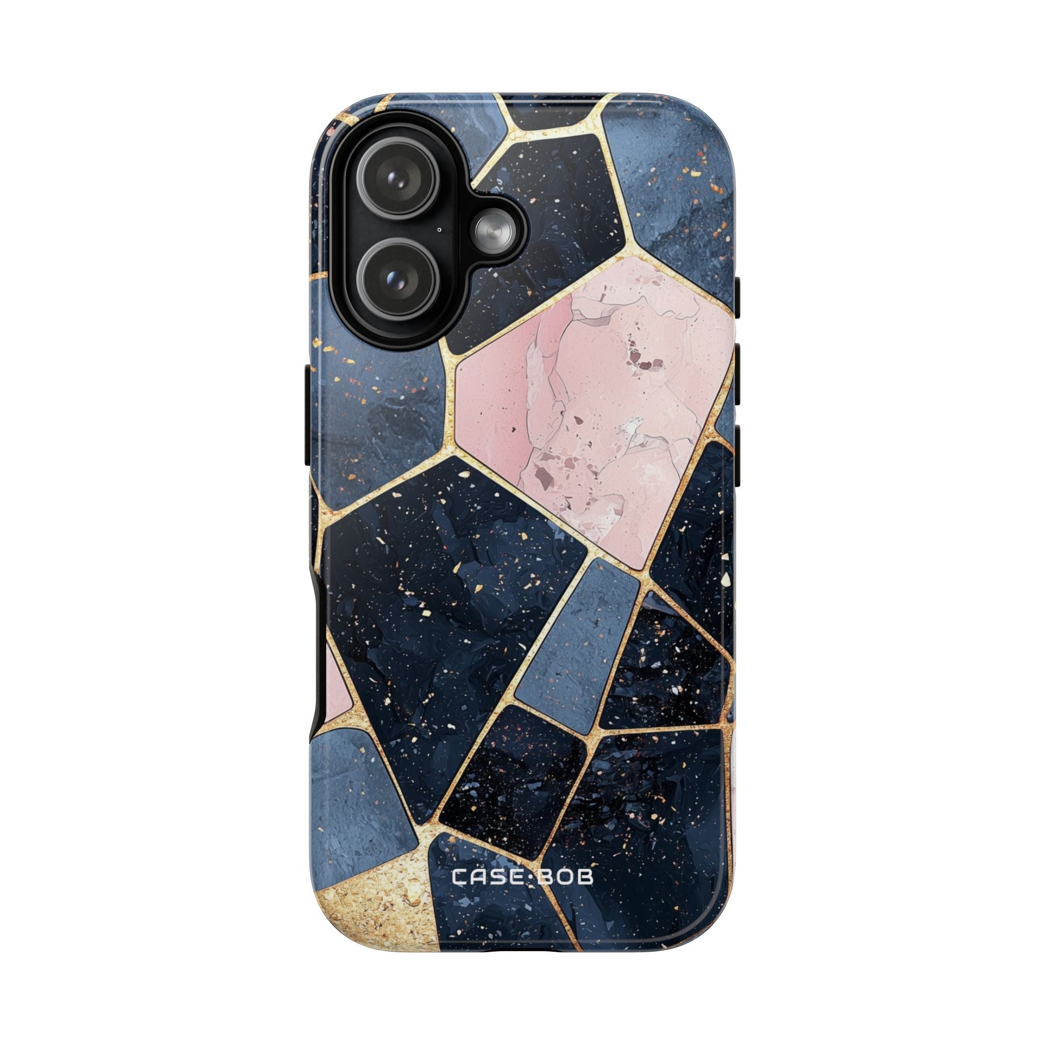 Golden Mosaic iPhone 17 Case - Tough