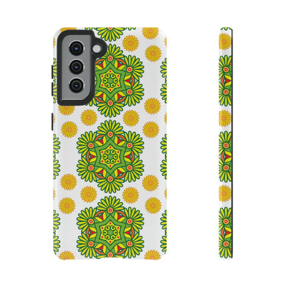 Lime Mandela - Protective Phone Case