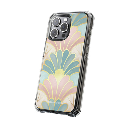 Pastel Deco Elegance - Clear Impact iPhone 15 Phone Case