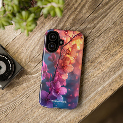 Pink Bloom Serenity - Tough iPhone 16 Phone Case