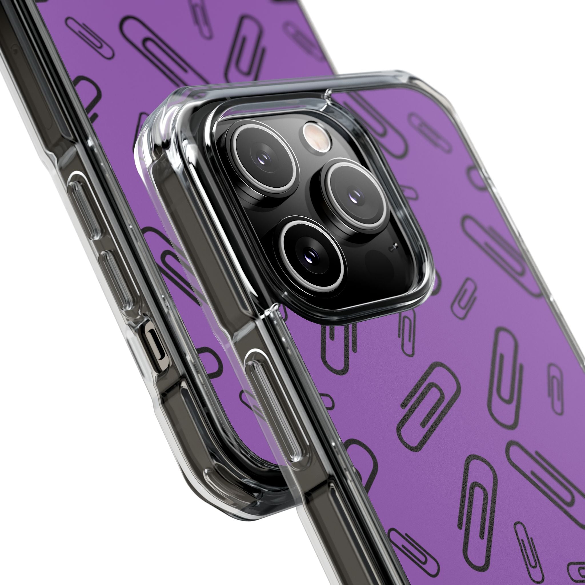 Paperclips Dance Playfully iPhone Case - Impact