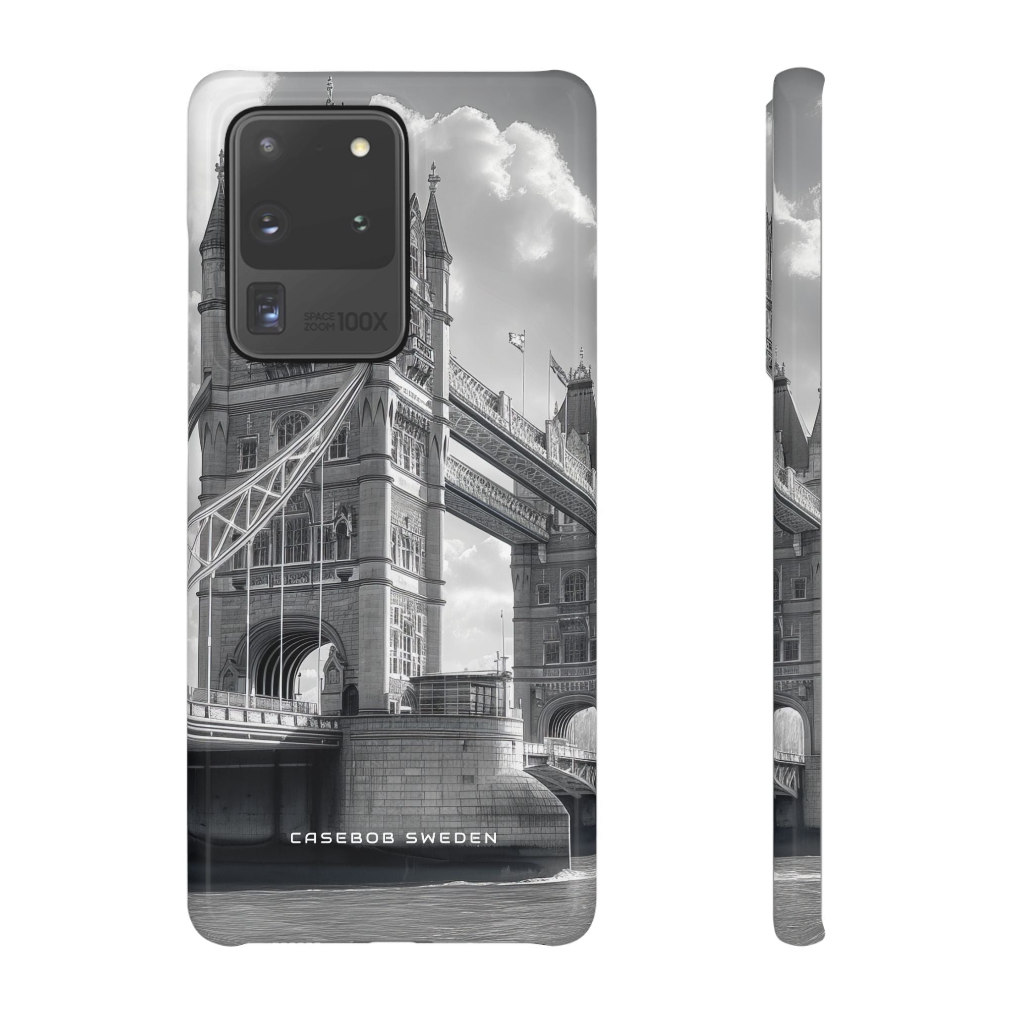 Tower Bridge Monochrome Architecture Study Samsung S20 - Slim Phone Case