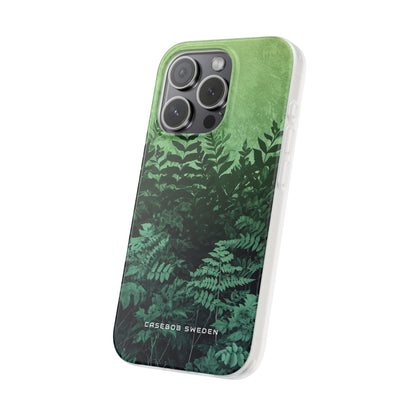 Gradient Fernscape Lush iPhone 15 - Flexi Phone Case