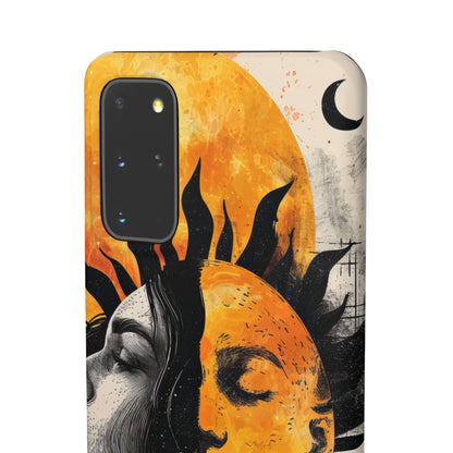 Sunlit Duality | Slim Phone Case for Samsung