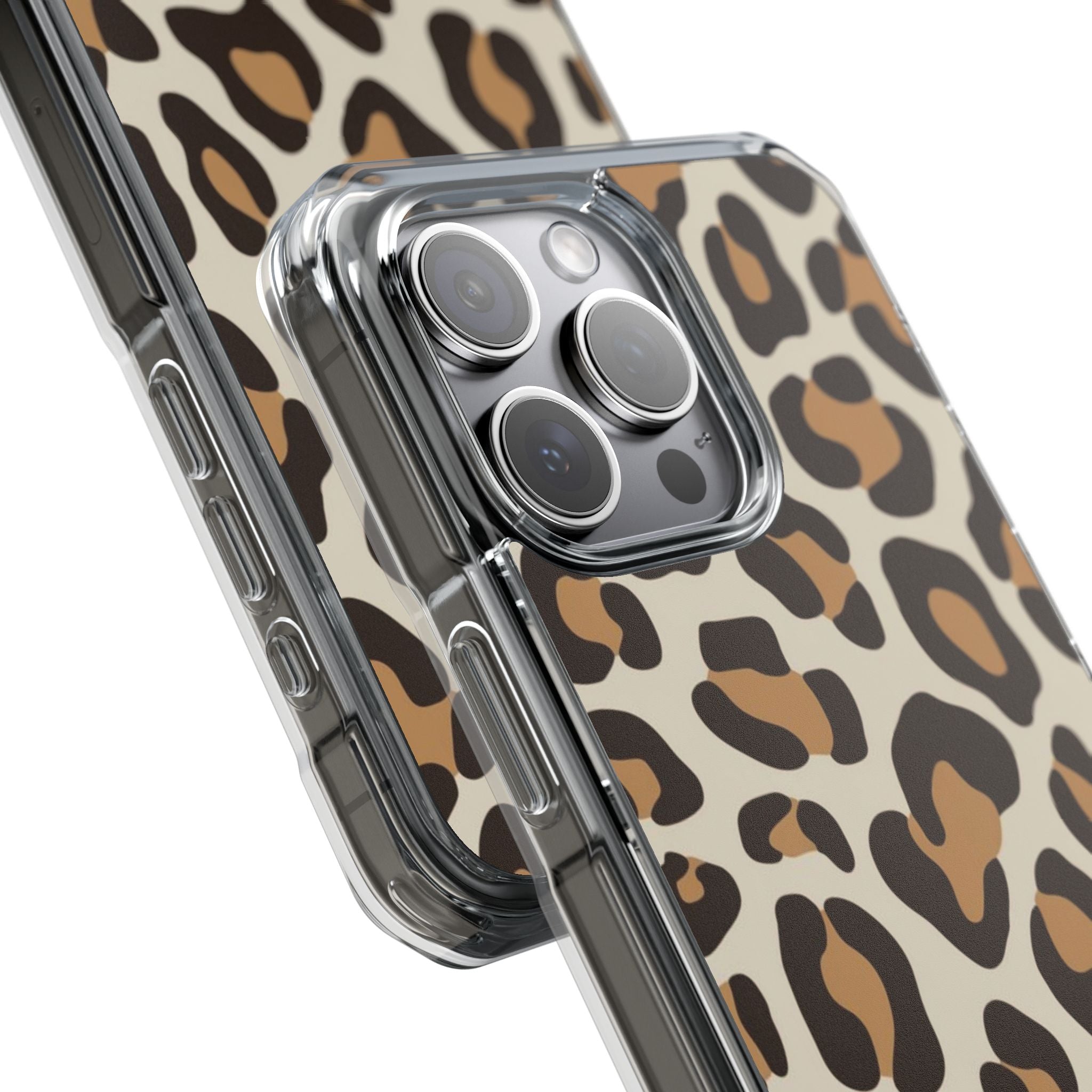 Leopard Print Elegance iPhone Case - Impact