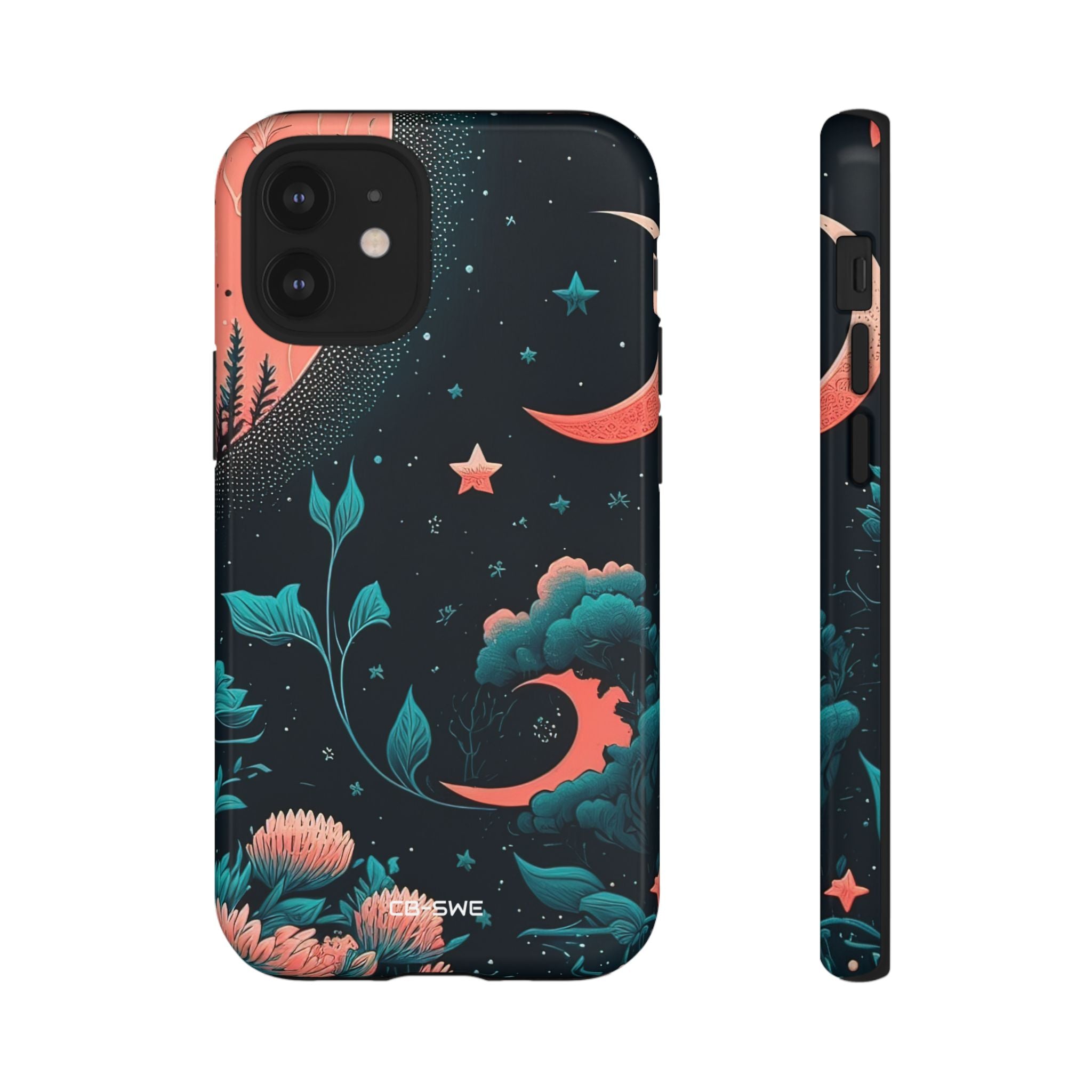 Cosmic Floral Dreams - iPhone Case