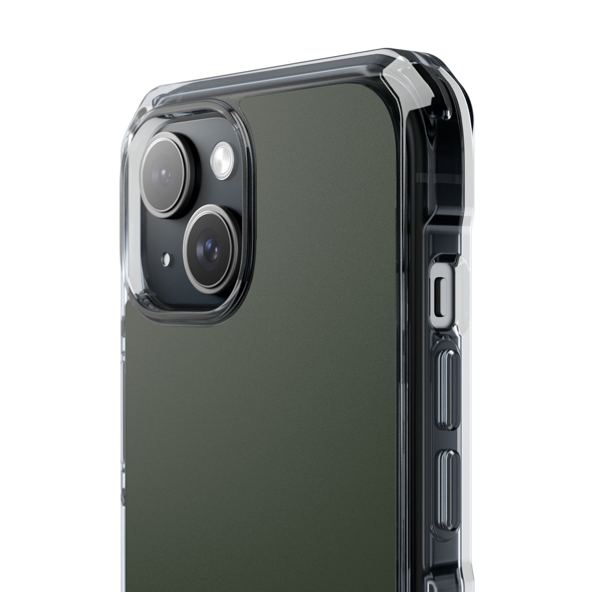 Kombu Green | Phone Case for iPhone (Clear Impact Case - Magnetic)