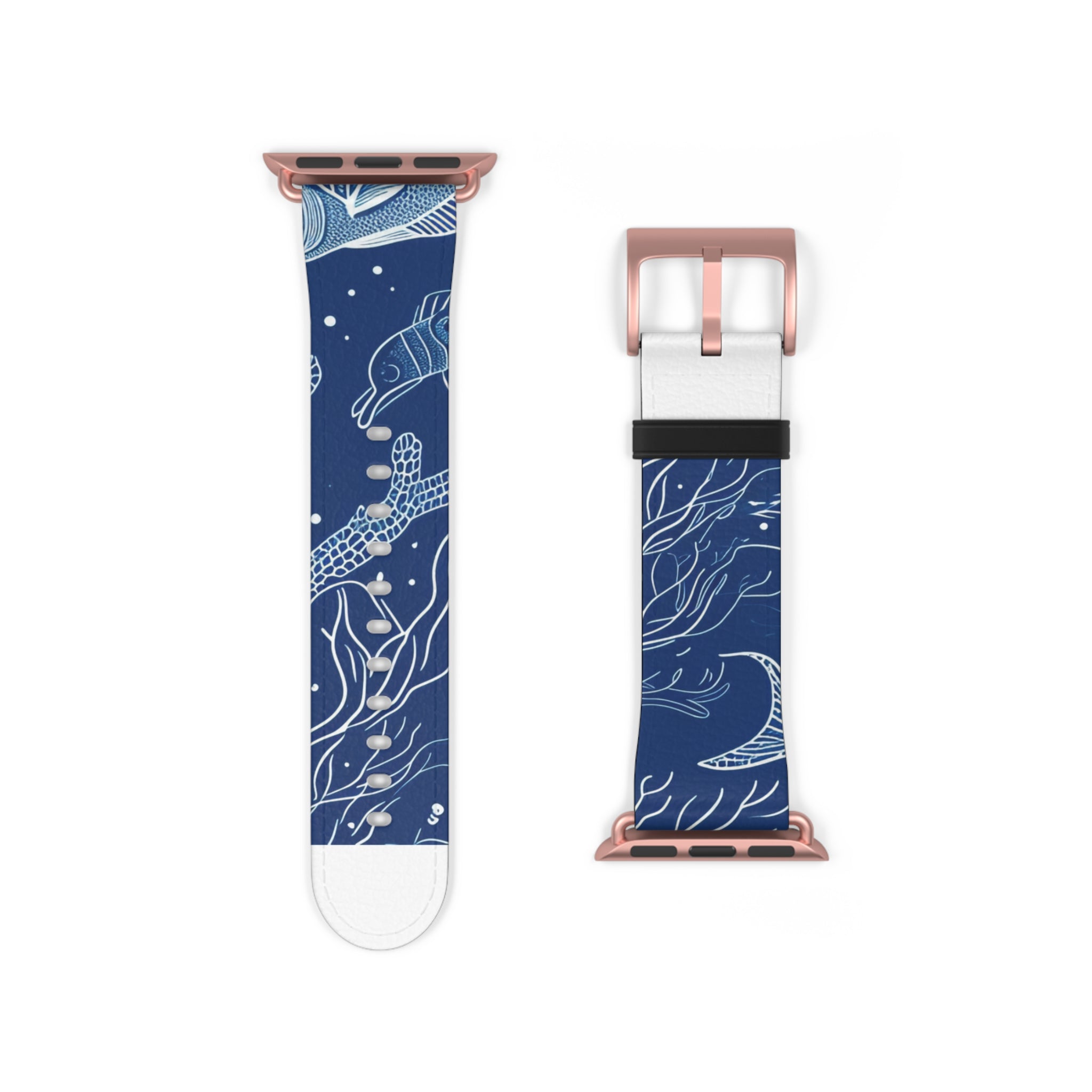 Blue Scale Reef - Watch Band