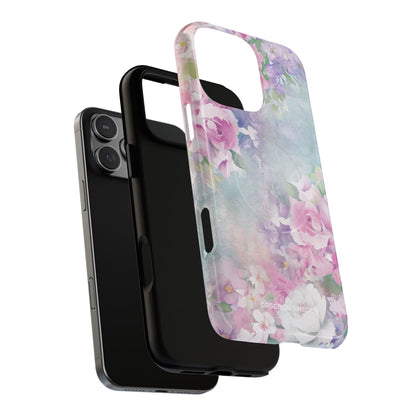 Dreamy Floral Watercolor - Tough + MagSafe® iPhone 16 Phone Case