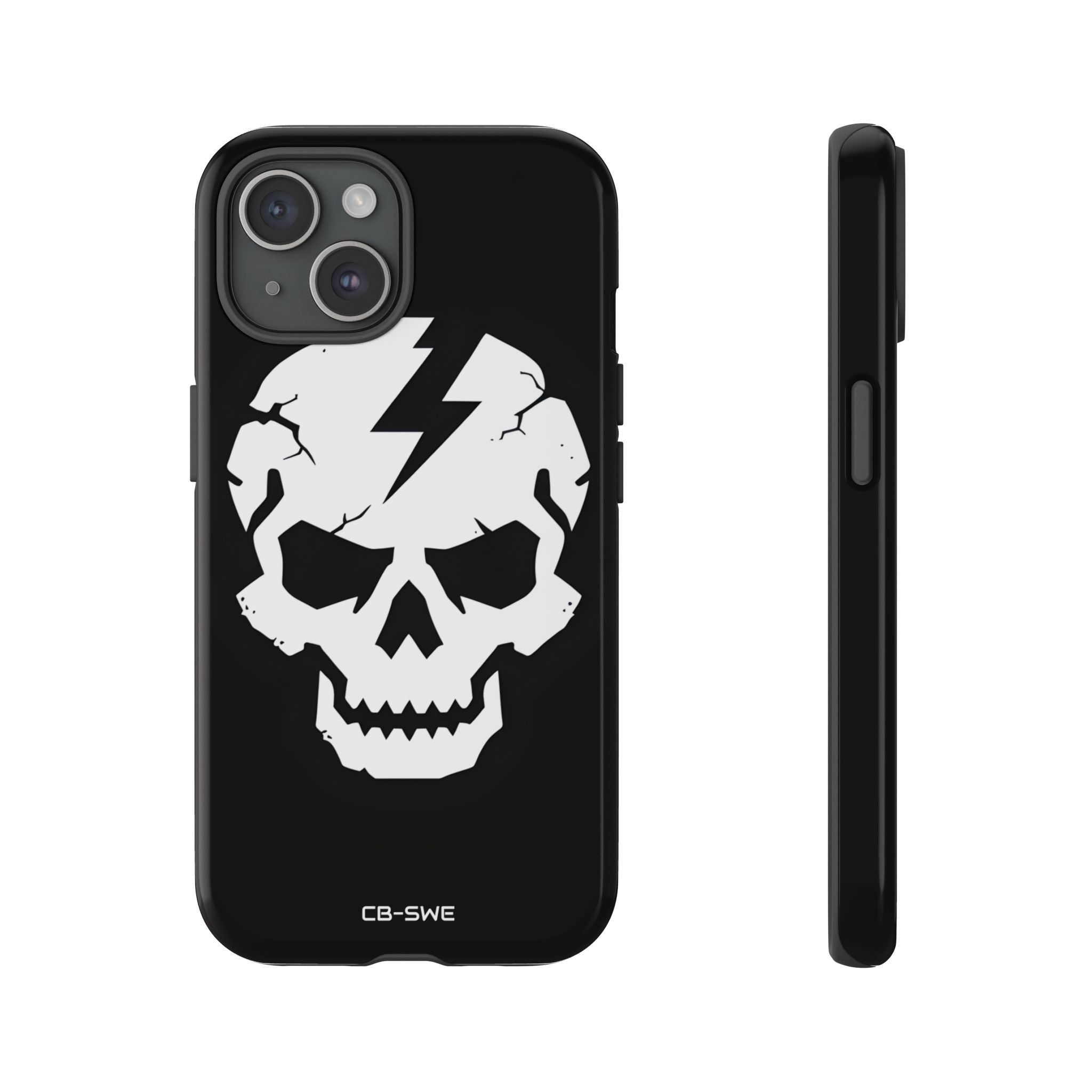 Cracked Skull Drama - iPhone Case