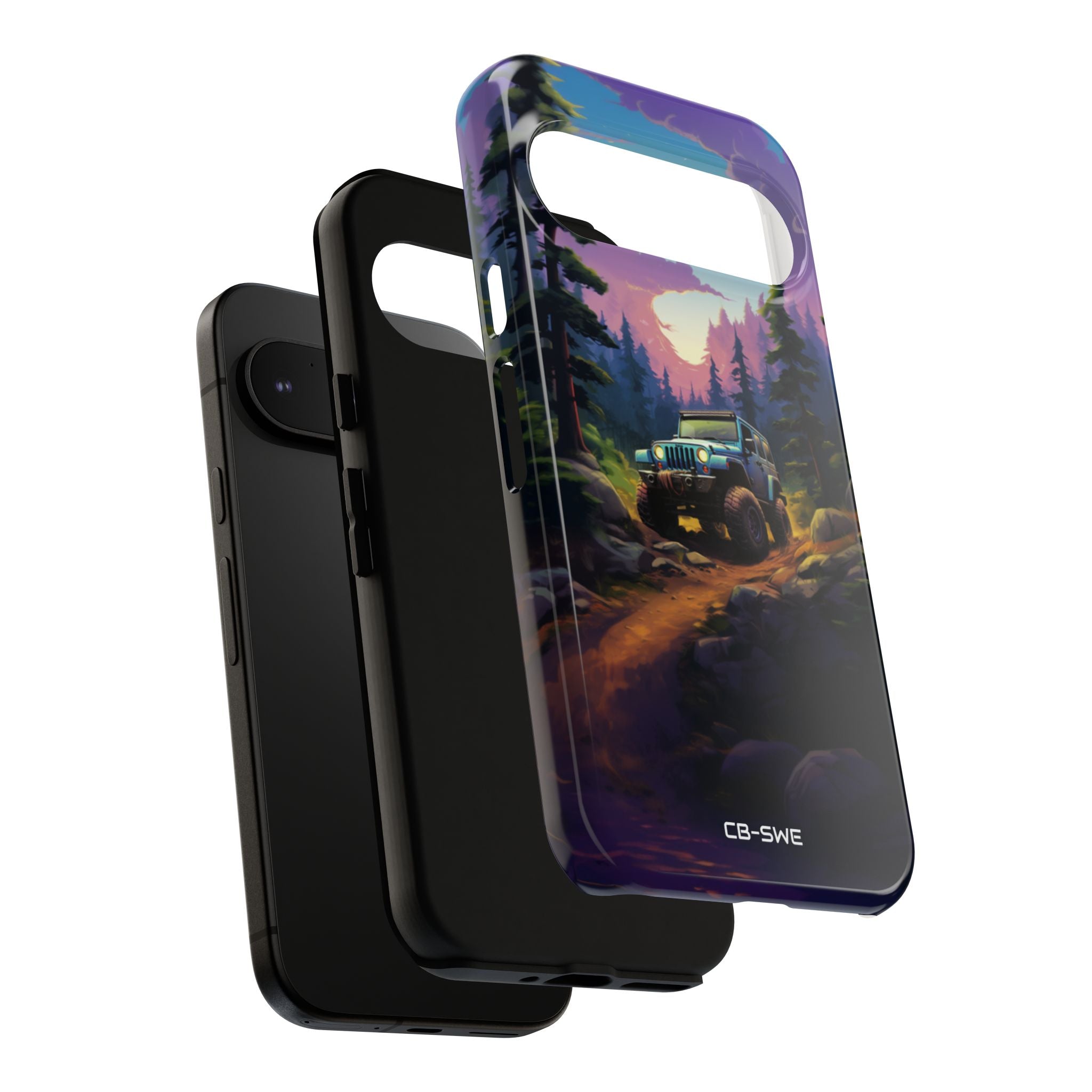 Sunset Forest Drive - Google Pixel Case